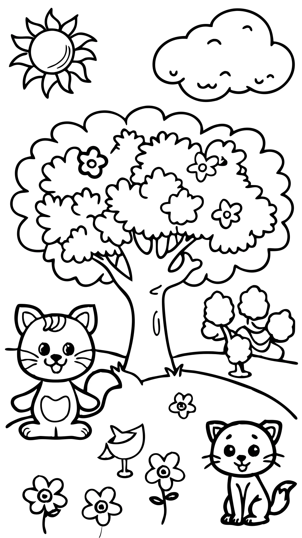 pre k coloring page